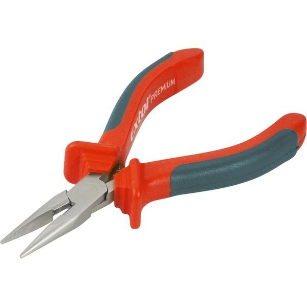 EXTOL PREMIUM KLEŠTĚ PŮLKULATÉ PŘÍMÉ, 125MM, 8813003 - PŮLKULATÉ A KULATÉ KLEŠTĚ{% if zbozi.kategorie.adresa_nazvy[0] != zbozi.kategorie.nazev %} - RUČNÍ NÁŘADÍ{% endif %}