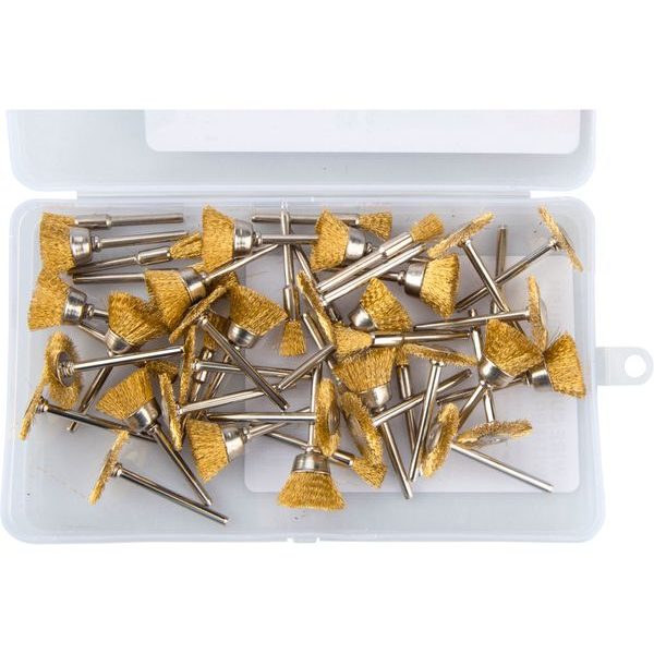 EXTOL CRAFT 903761 KARTÁČE POMOSAZENÉ, SADA 45KS, 903761 - K PŘÍMÝM BRUSKÁM{% if zbozi.kategorie.adresa_nazvy[0] != zbozi.kategorie.nazev %} - PŘÍSLUŠENSTVÍ{% endif %}