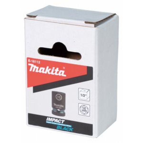 MAKITA E-16112 - KLÍČ NÁSTRČNÝ 1/2", ČTYŘHRAN, IMPACT BLACK, 15MM - NÁSTROJE ČTYŘHRAN 1/2"{% if zbozi.kategorie.adresa_nazvy[0] != zbozi.kategorie.nazev %} - MAKITA-SHOP{% endif %}