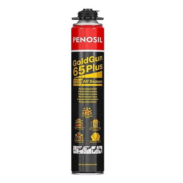 PU PĚNA PENOSIL GOLDGUN 65 PLUS, 880ML - PĚNY{% if zbozi.kategorie.adresa_nazvy[0] != zbozi.kategorie.nazev %} - STAVEBNÍ TECHNIKA{% endif %}