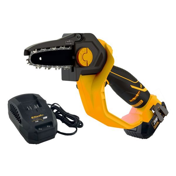 RIWALL PRO RAHS 1820I SET AKU RUČNÍ ŘETĚZOVÁ PILA 20 V S BEZUHLÍKOVÝM MOTOREM + 2AH BATERIE + NABÍJEČKA - PROŘEZÁVACÍ PILY{% if zbozi.kategorie.adresa_nazvy[0] != zbozi.kategorie.nazev %} - ZAHRADA{% endif %}