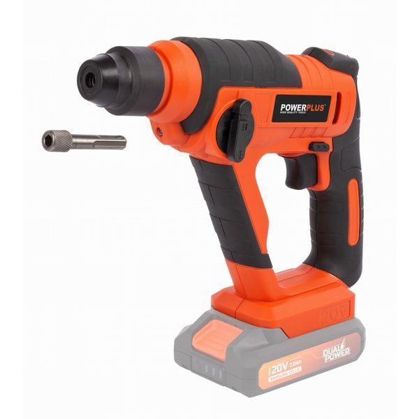 POWERPLUS POWDP15600 AKU VRTACÍ KLADIVO 20V (BEZ AKU) - AKU VRTACÍ, SEKACÍ A KOMBINOVANÁ KLADIVA{% if zbozi.kategorie.adresa_nazvy[0] != zbozi.kategorie.nazev %} - AKU NÁŘADÍ{% endif %}