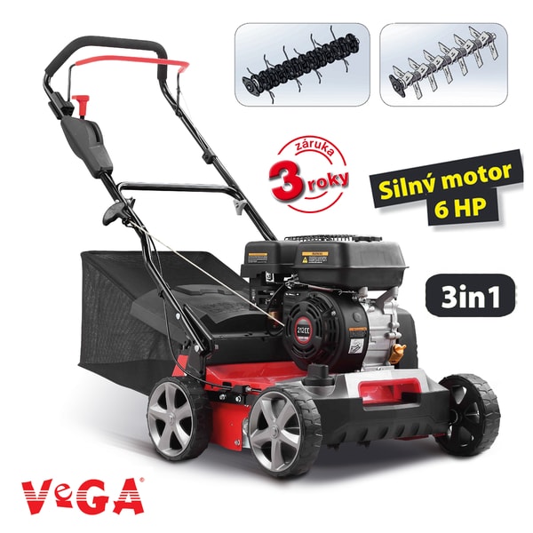 VEGA TS40-W 3IN1 TOP BENZÍNOVÝ VERTIKUTÁTOR - BENZÍNOVÉ VERTIKUTÁTORY{% if zbozi.kategorie.adresa_nazvy[0] != zbozi.kategorie.nazev %} - ZAHRADA{% endif %}