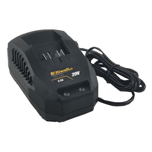 RIWALL PRO RAC 220 NABÍJEČKA PRO AKU BATERIE 20 V (2,4 A) - AKUMULÁTORY, NABÍJEČKY RIWALL{% if zbozi.kategorie.adresa_nazvy[0] != zbozi.kategorie.nazev %} - NÁHRADNÍ DÍLY{% endif %}