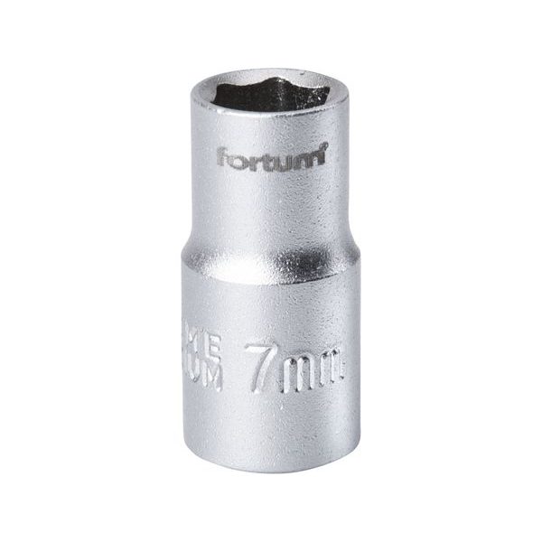 FORTUM HLAVICE NÁSTRČNÁ 1/4", 7MM, L 25MM, 4701407 - NÁSTRČNÉ HLAVICE, OŘECHY{% if zbozi.kategorie.adresa_nazvy[0] != zbozi.kategorie.nazev %} - RUČNÍ NÁŘADÍ{% endif %}