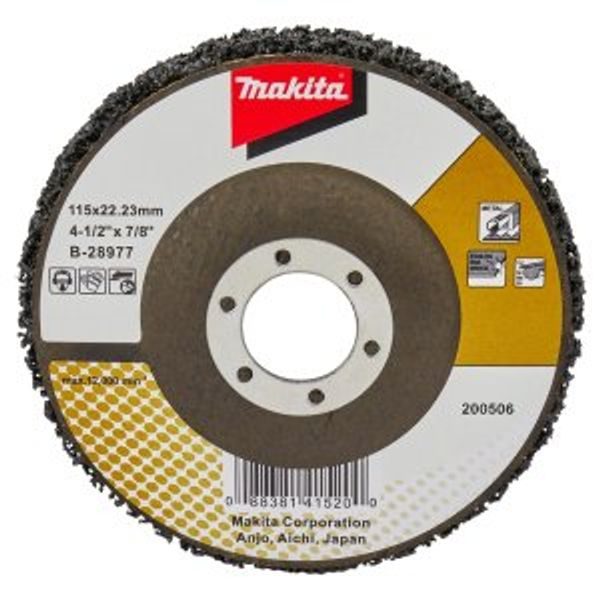 MAKITA B-28977 - KOTOUČ BRUSNÝ SCOTCH 115X22.23MM - BRUSNÉ KOTOUČE NA KOV{% if zbozi.kategorie.adresa_nazvy[0] != zbozi.kategorie.nazev %} - PŘÍSLUŠENSTVÍ{% endif %}