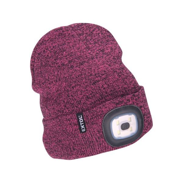 EXTOL LIGHT ČEPICE S ČELOVKOU 4X45LM, USB NABÍJENÍ, FIALOVÁ/ČERNÁ, UNIVERZÁLNÍ VELIKOST, 100% ACRYL, 43461 - ČEPICE, KŠILTOVKY, PONOŽKY A JINÉ{% if zbozi.kategorie.adresa_nazvy[0] != zbozi.kategorie.nazev %} - PŘÍSLUŠENSTVÍ{% endif %}