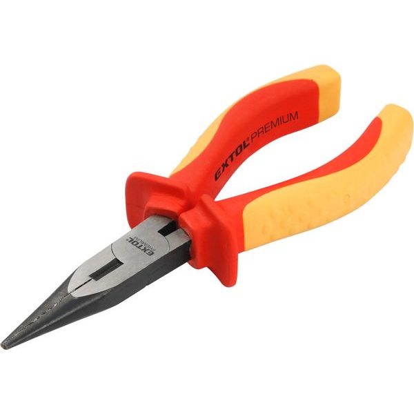 EXTOL PREMIUM KLEŠTĚ PŮLKULATÉ PŘÍMÉ ELEKTRIKÁŘSKÉ, 160MM, 1000V, 8813175 - KLEŠTĚ DO 1000V{% if zbozi.kategorie.adresa_nazvy[0] != zbozi.kategorie.nazev %} - RUČNÍ NÁŘADÍ{% endif %}