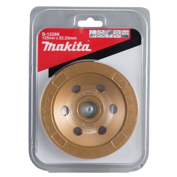 MAKITA B-12289 - KOTOUČ BRUSNÝ DIAMANTOVÝ NA JEMNÉ BROUŠENÍ 125X22.23MM - BRUSKY NA BETON{% if zbozi.kategorie.adresa_nazvy[0] != zbozi.kategorie.nazev %} - MAKITA-SHOP{% endif %}