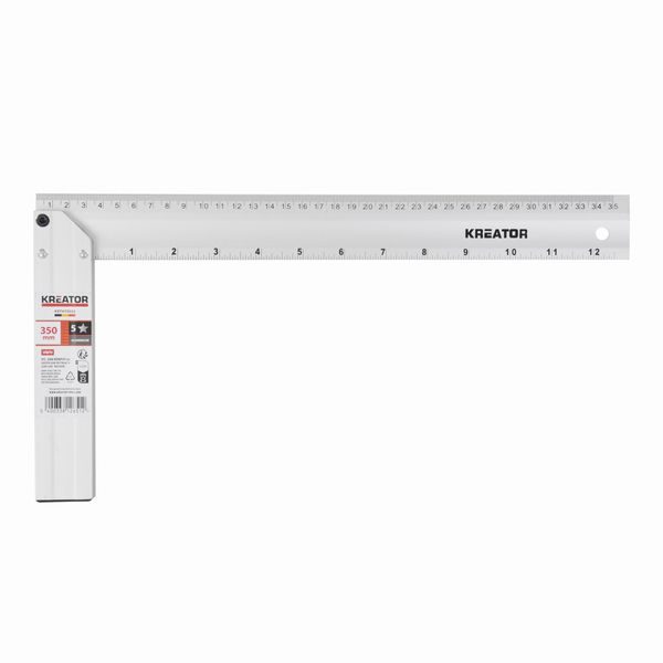 KREATOR KRTH70502 ÚHELNÍK 350MM ALU - HIGH QUALITY - ÚHLOMĚRY{% if zbozi.kategorie.adresa_nazvy[0] != zbozi.kategorie.nazev %} - MĚŘÍCÍ TECHNIKA{% endif %}