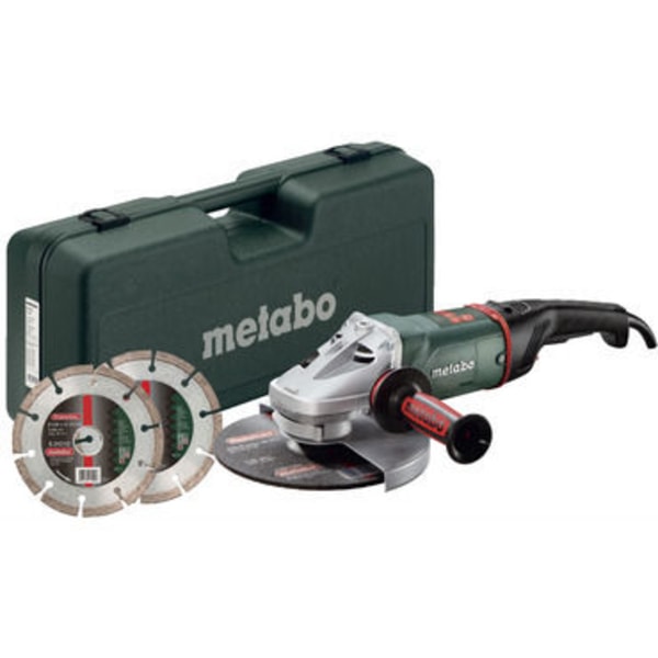 METABO WE 24-230 MVT KUFR+2XDIA KOT.# - ÚHLOVÁ BRUSKA 230 MM{% if zbozi.kategorie.adresa_nazvy[0] != zbozi.kategorie.nazev %} - ELEKTRICKÉ NÁŘADÍ{% endif %}