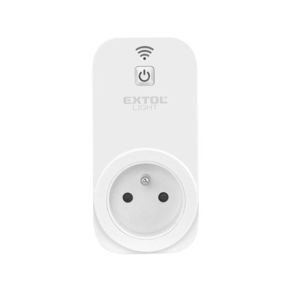 EXTOL LIGHT ZÁSUVKA OVLÁDÁNA WI-FI + CENTRÁLNÍ OVLÁDÁNÍ PRO RF ZAŘÍZENÍ, WI-FI 802.11 B/G/N, MAX 3680W, 43800 - DOMACÍ AUTOMATIZACE - ZÁSUVKY, TERMOSTATY{% if zbozi.kategorie.adresa_nazvy[0] != zbozi.kategorie.nazev %} - DŮM A DOMÁCNOST, ELEKTRO..{% endif %}