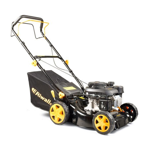 RIWALL PRO RPM 4234 MULTIFUNKČNÍ TRAVNÍ SEKAČKA 2 V 1 S BENZINOVÝM MOTOREM A POJEZDEM - SEKAČKY SE ZÁBĚREM 38-43 CM{% if zbozi.kategorie.adresa_nazvy[0] != zbozi.kategorie.nazev %} - ZAHRADA{% endif %}