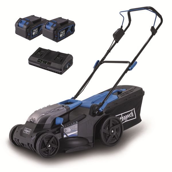 SCHEPPACH BC-MP430-X-SET XL2 2X20 V IXES AKU SEKAČKA 4V1 S BEZUHLÍKOVÝM MOTOREM + 2X 4AH BATERIE + DUÁLNÍ NABÍJEČKA 4,5 A - AKUMULÁTOROVÉ SEKAČKY{% if zbozi.kategorie.adresa_nazvy[0] != zbozi.kategorie.nazev %} - ZAHRADA{% endif %}