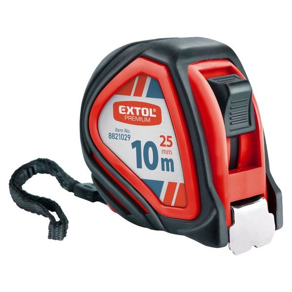 EXTOL PREMIUM METR SVINOVACÍ, 10M, Š. PÁSKU 25MM, 8821029 - SVINOVACÍ METRY{% if zbozi.kategorie.adresa_nazvy[0] != zbozi.kategorie.nazev %} - MĚŘÍCÍ TECHNIKA{% endif %}