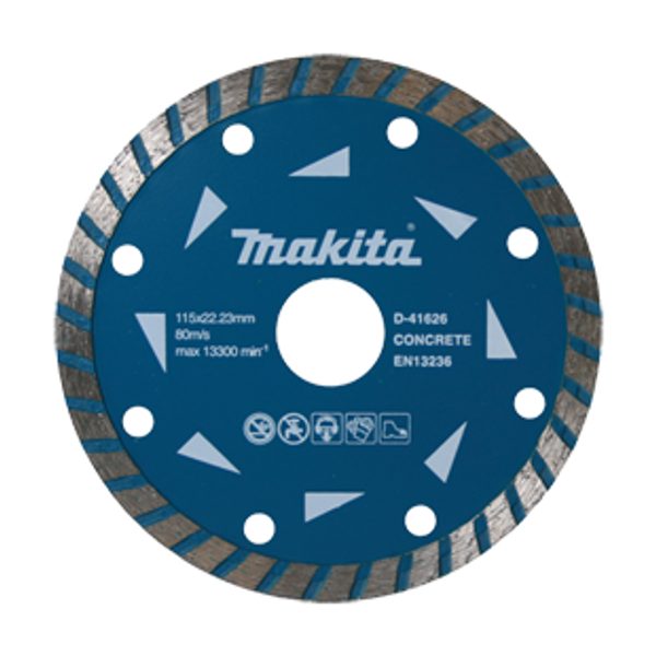 MAKITA D-41626 - KOTOUČ ŘEZNÝ DIAMANTOVÝ 115X2.3X22.23MM = OLD D-41626-10 - OSTATNÍ PŘÍSLUŠENSTVÍ{% if zbozi.kategorie.adresa_nazvy[0] != zbozi.kategorie.nazev %} - MAKITA-SHOP{% endif %}