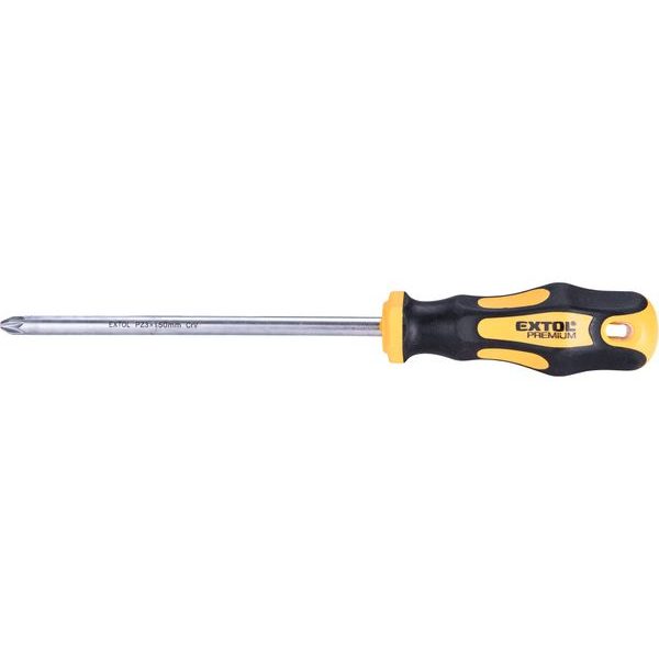 EXTOL PREMIUM ŠROUBOVÁK KŘÍŽOVÝ POZIDRIV, PZ 3X150MM, CRV, 8819238 - ŠROUBOVÁKY POZIDRIV PZ{% if zbozi.kategorie.adresa_nazvy[0] != zbozi.kategorie.nazev %} - RUČNÍ NÁŘADÍ{% endif %}
