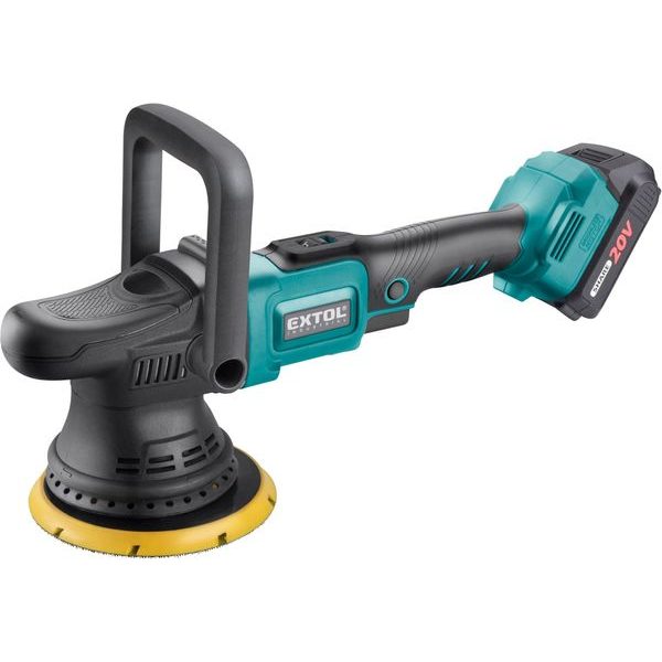 EXTOL INDUSTRIAL LEŠTIČKA ORBITÁLNÍ AKU SHARE20V, 150MM, BRUSHLESS, 2AH, 8791844 - AKU LEŠTIČKY{% if zbozi.kategorie.adresa_nazvy[0] != zbozi.kategorie.nazev %} - AKU NÁŘADÍ{% endif %}