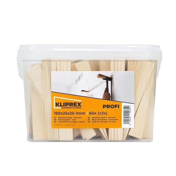 KLÍNKY DŘEVĚNÉ SM 150X25X25-1, 60KS - OBKLÁDÁNÍ{% if zbozi.kategorie.adresa_nazvy[0] != zbozi.kategorie.nazev %} - DŮM A DOMÁCNOST, ELEKTRO..{% endif %}