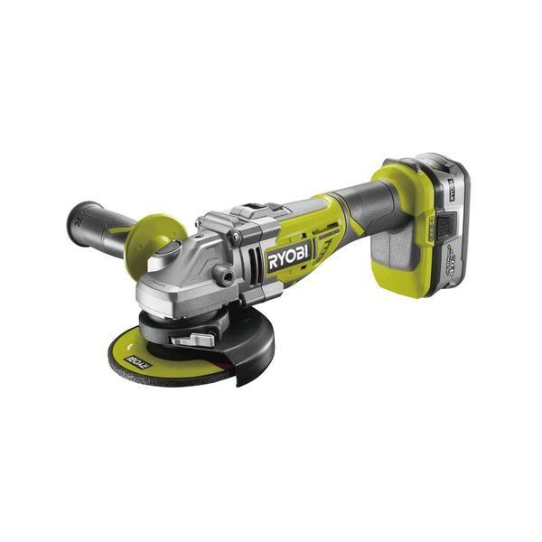 RYOBI R18AG7-140S AKU 18 V BEZUHLÍKOVÁ ÚHLOVÁ BRUSKA 125 MM + 4AH BATERIE + NABÍJEČKA ONE+ - AKU UHLOVÉ BRUSKY{% if zbozi.kategorie.adresa_nazvy[0] != zbozi.kategorie.nazev %} - AKU NÁŘADÍ{% endif %}