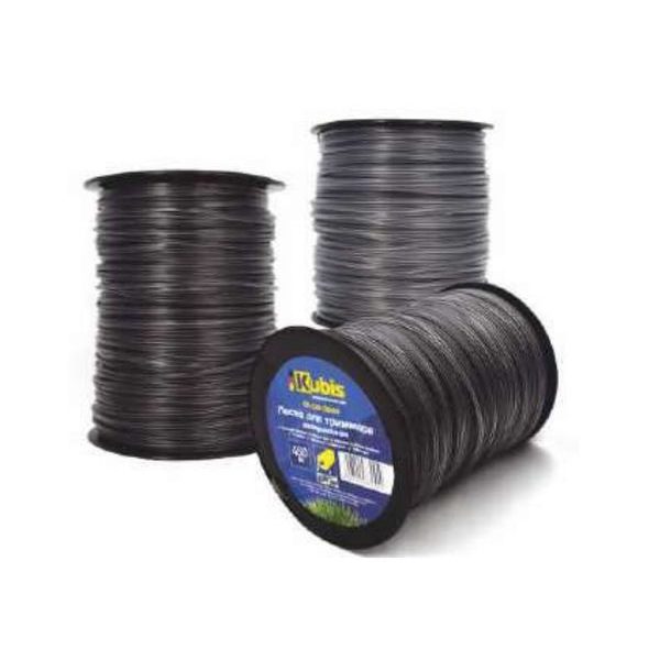 ŽACÍ STRUNA DO SEKAČKY KŘOVINOŘEZU 3.00 MM*300 M, "ČTVEREC" | 01-08-3304 KUBIS - 3,0MM A VĚTŠÍ{% if zbozi.kategorie.adresa_nazvy[0] != zbozi.kategorie.nazev %} - ZAHRADA{% endif %}