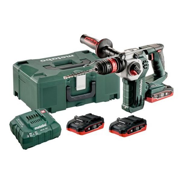 METABO KHA 18 LTX BL 24 QUICK 2X4.0AH - AKU VRTACÍ A BOURACÍ KLADIVA{% if zbozi.kategorie.adresa_nazvy[0] != zbozi.kategorie.nazev %} - AKU NÁŘADÍ{% endif %}