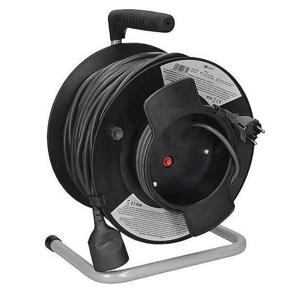 PRODLUŽOVACÍ PŘÍVOD 1Z - NA BUBNU, 3X1,5MM2, ČERNÝ, 50M - PRODLUŽOVACÍ KABELY{% if zbozi.kategorie.adresa_nazvy[0] != zbozi.kategorie.nazev %} - PŘÍSLUŠENSTVÍ{% endif %}