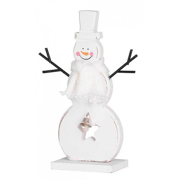DEKORACE WOODECO 36358, SNĚHULÁK BÍLÝ, 10X20CM, BAL. 2KS - VÁNOČNÍ DEKORACE{% if zbozi.kategorie.adresa_nazvy[0] != zbozi.kategorie.nazev %} - DŮM A DOMÁCNOST, ELEKTRO..{% endif %}