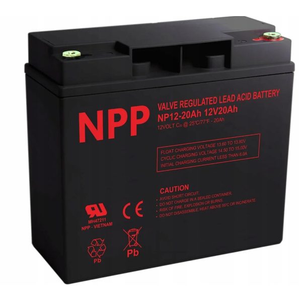 ND-AKUMULÁTOR 12V/20AH PRO TRAKTORY ALKO, SOLO /493589/ - ND AL-KO{% if zbozi.kategorie.adresa_nazvy[0] != zbozi.kategorie.nazev %} - NÁHRADNÍ DÍLY{% endif %}