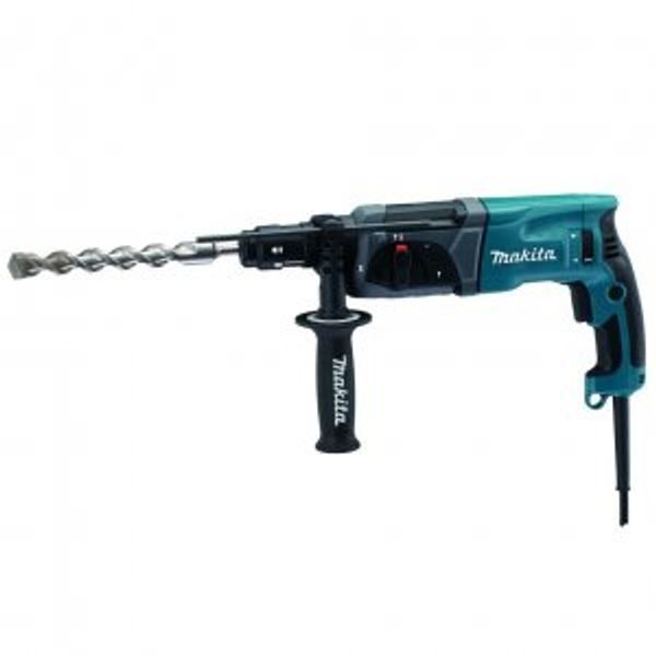 MAKITA HR2470T - KOMBINOVANÉ KLADIVO S VÝMĚNNÝM SKLÍČIDLEM 2,4J,780W - KOMB. KLADIVA SDS +{% if zbozi.kategorie.adresa_nazvy[0] != zbozi.kategorie.nazev %} - ELEKTRICKÉ NÁŘADÍ{% endif %}