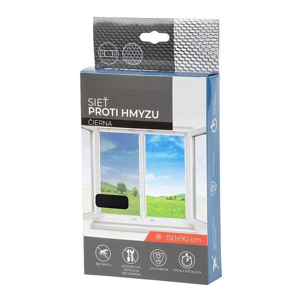 SÍŤ PROTI HMYZU NA SUCHÝ ZIP FLYSCREEN2 150X90CM ČERNÁ - DOPLŇKY A VYCHYTÁVKY{% if zbozi.kategorie.adresa_nazvy[0] != zbozi.kategorie.nazev %} - DŮM A DOMÁCNOST, ELEKTRO..{% endif %}