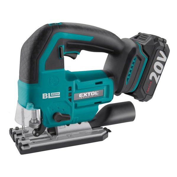 EXTOL INDUSTRIAL PILA PŘÍMOČARÁ AKU SHARE20V, BRUSHLESS, 2AH, 8791824 - AKU PŘÍMOČARÉ PILY{% if zbozi.kategorie.adresa_nazvy[0] != zbozi.kategorie.nazev %} - AKU NÁŘADÍ{% endif %}