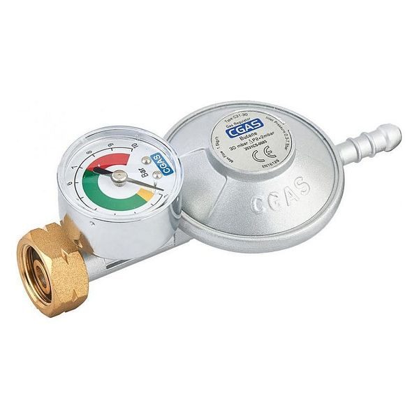 REGULÁTOR PLYNU CGAS C31-30, 30MBAR, 8MM S MANOMETREM - HOŘÁKY NA PLYN{% if zbozi.kategorie.adresa_nazvy[0] != zbozi.kategorie.nazev %} - DÍLNA A GARÁŽ{% endif %}