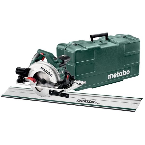 METABO PILA KS 55 FS + KUFR + VODÍCÍ LIŠTA FS 160 - PRŮMĚR KOTOUČE DO 165 MM{% if zbozi.kategorie.adresa_nazvy[0] != zbozi.kategorie.nazev %} - ELEKTRICKÉ NÁŘADÍ{% endif %}