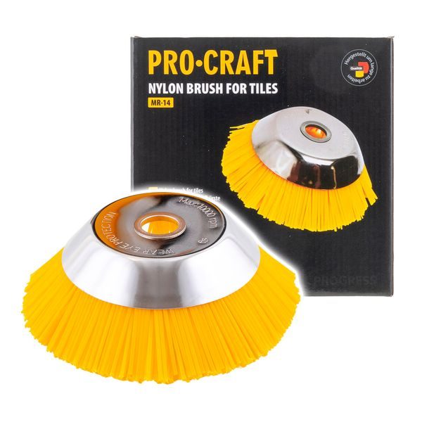 NYLONOVÝ KARTÁČ DO KŘOVINOŘEZU NA DLAŽBU PROCRAFT | MR-14 PROCRAFT - PRO KŘOVINOŘEZY, STRUNOVÉ SEKAČKY{% if zbozi.kategorie.adresa_nazvy[0] != zbozi.kategorie.nazev %} - ZAHRADA{% endif %}