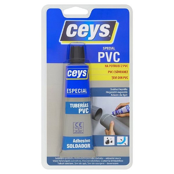 PVC GLUE CEYS SVÁŘECÍ LEPIDLO NA POTRUBÍ 70 ML - LEPIDLA{% if zbozi.kategorie.adresa_nazvy[0] != zbozi.kategorie.nazev %} - DÍLNA A GARÁŽ{% endif %}