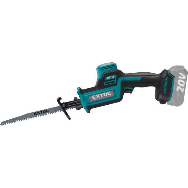 EXTOL INDUSTRIAL PILA OCASKA AKU SHARE20V, BRUSHLESS, BEZ BATERIE A NABÍJEČKY, 8791829 - AKU PILY OCASKY{% if zbozi.kategorie.adresa_nazvy[0] != zbozi.kategorie.nazev %} - AKU NÁŘADÍ{% endif %}