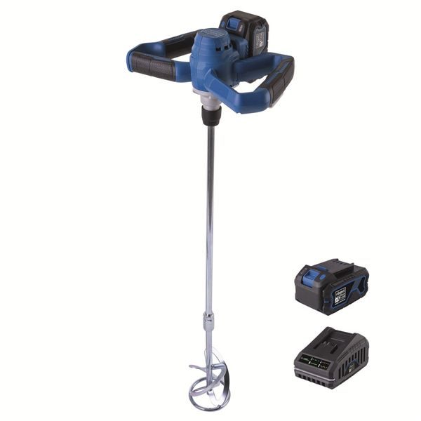 SCHEPPACH BC-PMX100-X-SET L 20 V IXES AKU MÍCHADLO STAVEBNÍCH MATERIÁLŮ + 4AH BATERIE + NABÍJEČKA 2,4 A - AKU SPECIALITY{% if zbozi.kategorie.adresa_nazvy[0] != zbozi.kategorie.nazev %} - AKU NÁŘADÍ{% endif %}