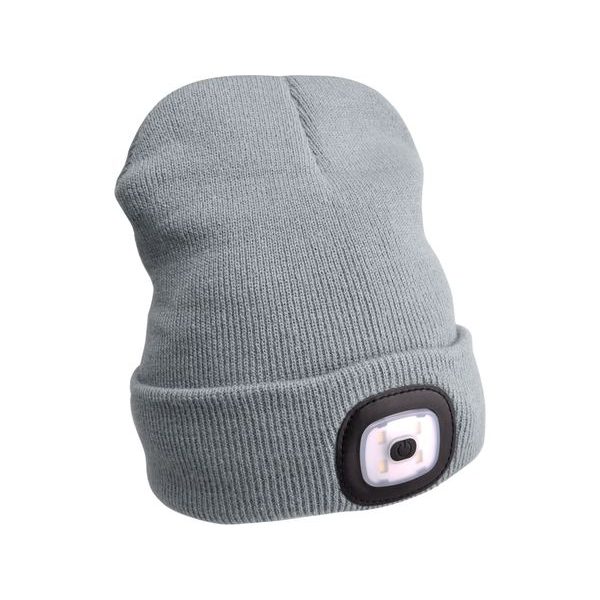 EXTOL LIGHT ČEPICE S ČELOVKOU 4X45LM, USB NABÍJENÍ, ŠEDÁ, UNIVERZÁLNÍ VELIKOST, 73% ACRYL A 27% POLYESTER, 43195 - ČEPICE, KŠILTOVKY, PONOŽKY A JINÉ{% if zbozi.kategorie.adresa_nazvy[0] != zbozi.kategorie.nazev %} - PŘÍSLUŠENSTVÍ{% endif %}