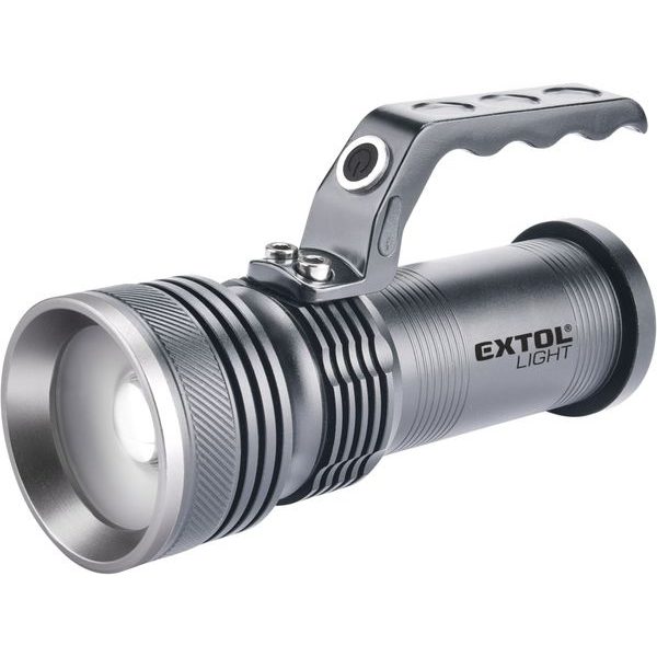 EXTOL LIGHT SVÍTILNA 300LM, ZOOM, CELOKOVOVÁ, 5W LED, 43150 - KAPESNÍ SVÍTILNY A ČELOVKY{% if zbozi.kategorie.adresa_nazvy[0] != zbozi.kategorie.nazev %} - SVÍTIDLA{% endif %}