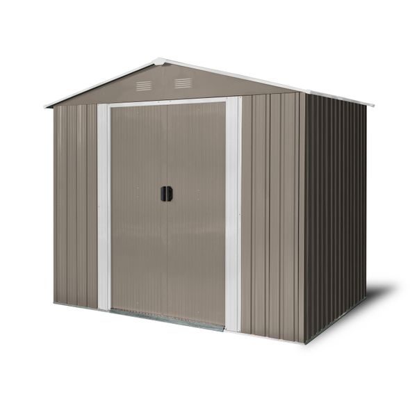 RIWALL PRO RMSA 6X8 BROWN ZAHRADNÍ DOMEK KOVOVÝ 2,4 X 1,7 M SE SEDLOVOU STŘECHOU HNĚDÝ - ZAHRADNÍ DOMKY{% if zbozi.kategorie.adresa_nazvy[0] != zbozi.kategorie.nazev %} - DŮM A DOMÁCNOST, ELEKTRO..{% endif %}
