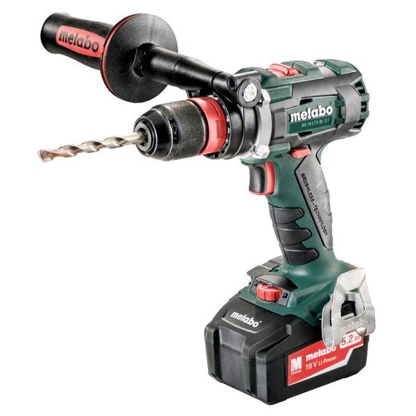 METABO BS 18 LTX BL Q I 2X5,2 AH - AKU ŠROUBOVÁK 18V - 20V{% if zbozi.kategorie.adresa_nazvy[0] != zbozi.kategorie.nazev %} - AKU NÁŘADÍ{% endif %}