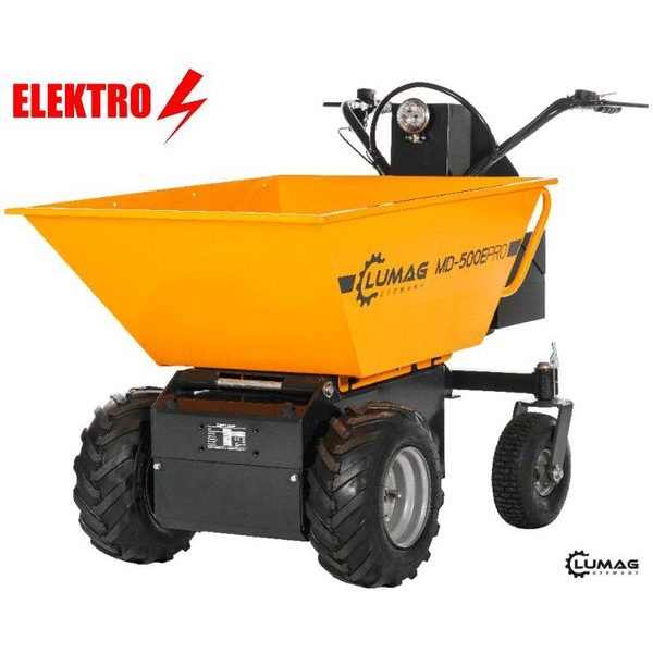 MINIDUMPER LUMAG MD500E-PRO - MOTOROVÉ A AKU VOZÍKY, KOLEČKA, MINIDUMPER{% if zbozi.kategorie.adresa_nazvy[0] != zbozi.kategorie.nazev %} - STAVEBNÍ TECHNIKA{% endif %}