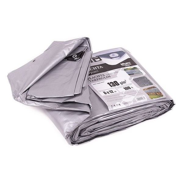 PLACHTA 130G ŠEDÁ 8X12M - SILNÉ 150 G/M2{% if zbozi.kategorie.adresa_nazvy[0] != zbozi.kategorie.nazev %} - DÍLNA A GARÁŽ{% endif %}