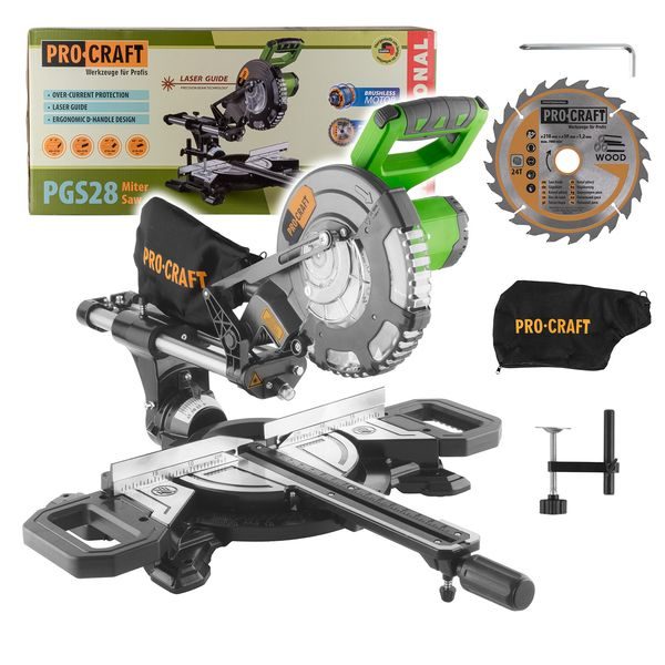 AKU POKOSOVÁ PILA S POJEZDEM PROCRAFT PGS28BB (BEZ BATERIE A NABÍJEČKY) | PGS28BB PROCRAFT - AKU POKOSOVÉ PILY (KAPOVACÍ){% if zbozi.kategorie.adresa_nazvy[0] != zbozi.kategorie.nazev %} - AKU NÁŘADÍ{% endif %}