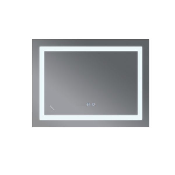 KOUPELNOVÉ ZRCADLO S LED OSVĚTLENÍM, PROTIZAMLŽOVACÍ FUNKCÍ A REGULACÍ JASU, MR12-90×70-REVERSE WARM | MR12-90×70-REVERSE WARM PROCRAFT - ZRCADLA{% if zbozi.kategorie.adresa_nazvy[0] != zbozi.kategorie.nazev %} - SANITA{% endif %}