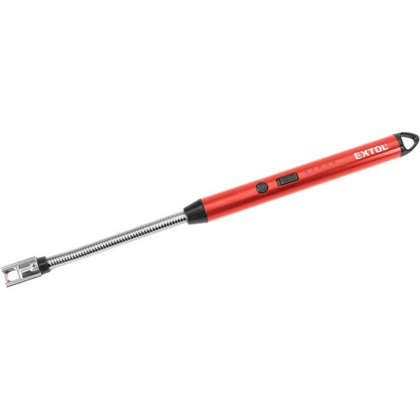 EXTOL PREMIUM ZAPALOVAČ PLAZMOVÝ S TVAROVATELNÝM KRKEM A S USB NABÍJENÍM,, DÉLKA 26CM, 8848130 - ELEKTRO{% if zbozi.kategorie.adresa_nazvy[0] != zbozi.kategorie.nazev %} - DŮM A DOMÁCNOST, ELEKTRO..{% endif %}