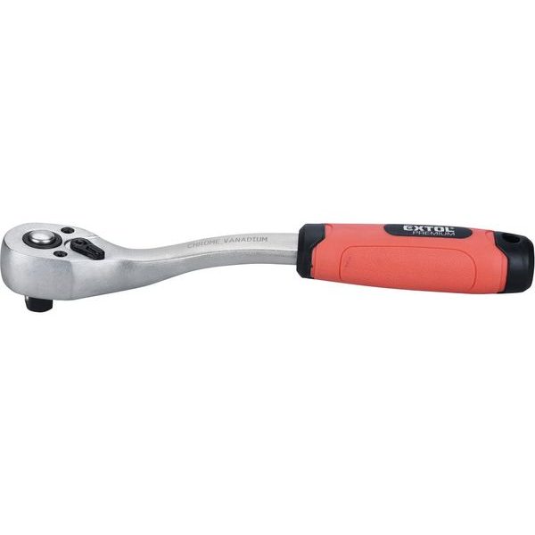 EXTOL PREMIUM RÁČNA TVAROVANÁ, 45 ZUBŮ, 3/8", L 208MM, CRV, 8816455 - RÁČNY{% if zbozi.kategorie.adresa_nazvy[0] != zbozi.kategorie.nazev %} - RUČNÍ NÁŘADÍ{% endif %}