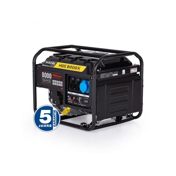 HAHN & SOHN BENZÍNOVÁ ELEKTROCENTRÁLA HGG 8000X - JEDNOFÁZOVÉ CENTRÁLY{% if zbozi.kategorie.adresa_nazvy[0] != zbozi.kategorie.nazev %} - ELEKTROCENTRÁLY{% endif %}