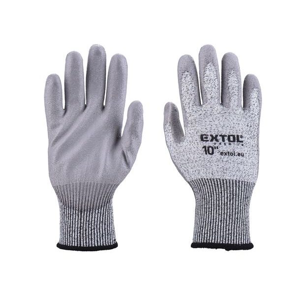EXTOL PREMIUM RUKAVICE S VYSOKOU ODOLNOSTÍ PROTI PROŘEZU, POLOMÁČENÉ V PU, VELIKOST 10", 8856698 - PRACOVNÍ RUKAVICE{% if zbozi.kategorie.adresa_nazvy[0] != zbozi.kategorie.nazev %} - PŘÍSLUŠENSTVÍ{% endif %}